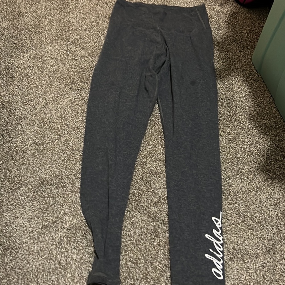 Adidas leggings , has a small stain